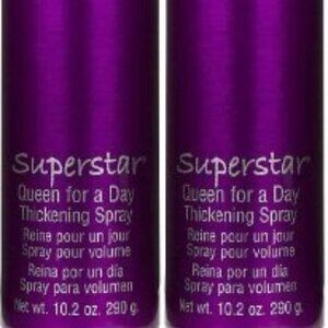 Tigi Bed Head Superstar Queen For A Day Thickening Spray 10.2 oz (Pack of 2) -PV